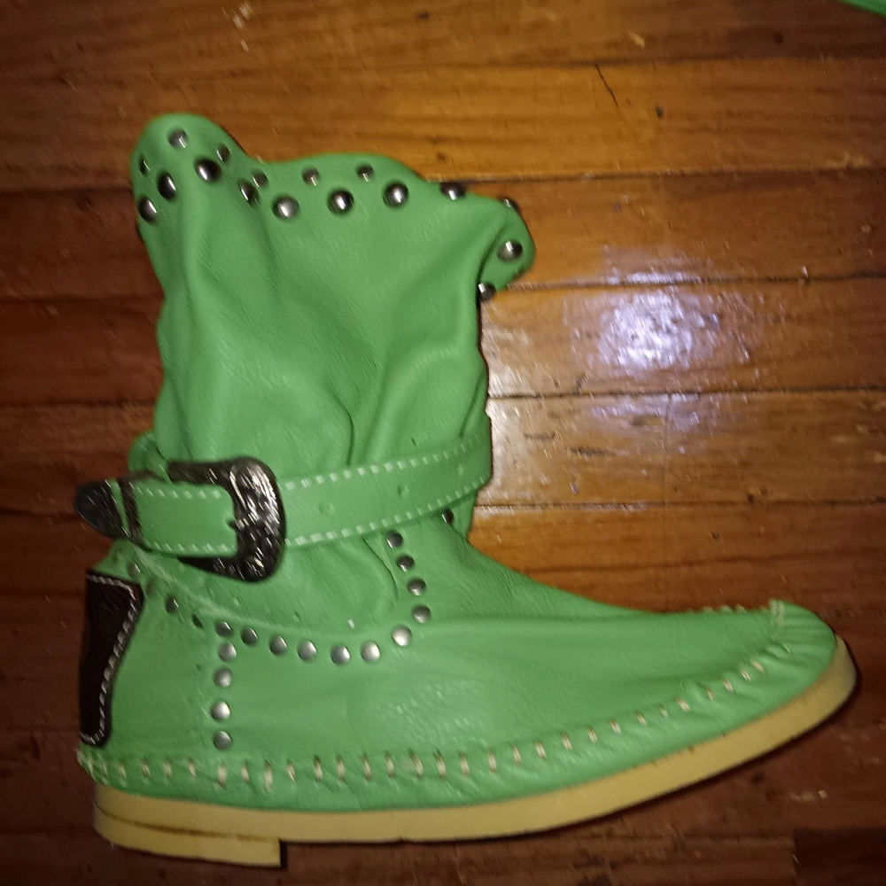 Hector Riccione leather moccasins